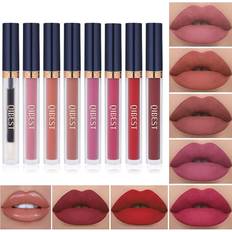 Matte Liquid Lipstick + Lip Plumper Makeup Set Kit 