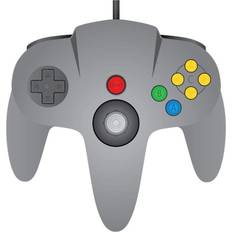 Nintendo 64 controller TeknoGame Nintendo 64 Controller Grijs