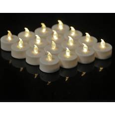 Interior Details LFSEMini Flameless LED Tea Lights 24 pcs Candlestick, Candle & Home Fragrance 24