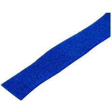 Blau Kabelkanäle & Kabelmanagement StarTech StarTech.com 25ft. Hook and Loop Roll Blue Reusable