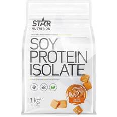 Vitamiinit ja Lisäravinteet Star Nutrition Soy Protein Isolate 1kg Salted Caramel