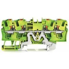 Electrical Accessories Wago 2204-1407 Terminal Block, Dinrail, 4Ways, 10Awg