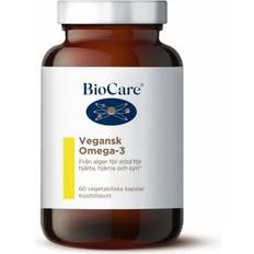 Vegansk omega 3 BioCare Vegansk Omega-3 60 st