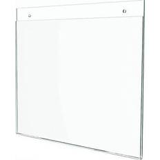 Paper Storage & Desk Organizers Deflecto Deflecto Landscape Sign Holder A4 Wall Mounted