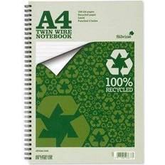 Aucune Silvine Everyday Notebook Recycled Wirebound Punched