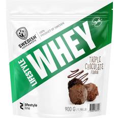 Lifestyle whey 900g Swedish Supplements Triple Chocolate 900 g