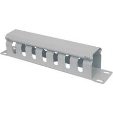 Organizzatori Cavi Intellinet 714976 10 pollici Pannello passacavi per armadio rack Grigio (RAL 7035)