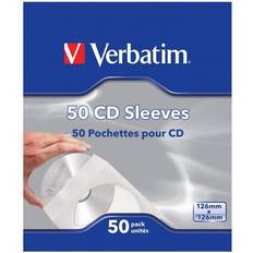 Verbatim CD/DVD Papersleeve 50-Pack