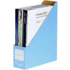 Revisteros Fellowes Bankers Box Style Magazine File Blue/White, Pack of 10