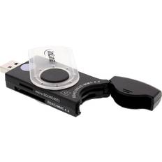 Lectores de Tarjetas de Memoria InLine 4043718213924 lector de tarjeta USB 3.2 Gen 1 (3.1 Gen 1) Negro