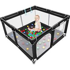 Black Playpen Liamst Baby Playpen