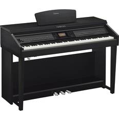 Best Pianos Droits Yamaha Clavinova CVP-701PE Polished Ebony piano numérique