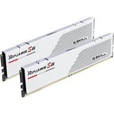 32 GB - CL28 - DDR5 RAM minnen G.Skill Ripjaws S5 White DDR5 5200MHz 2x16GB (F5-5200J2834F16GX2-RS5W)