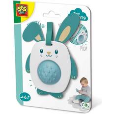 Kaninchen Aktivitätsspielzeuge SES Creative Tiny Talents Bunny Clutching Sensory Dimple Toy