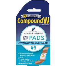 First Aid Compound W Wart Remover Maximum Strength One Step Pads