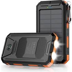 Solar power battery bank Solar Power Bank 36800mAh