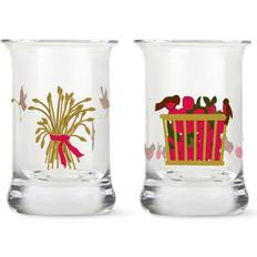 Holmegaard Christmas 2022 Drinking Glass 3cl 2pcs