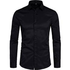 Delcarino Men's Long Sleeve Button Up Shirt