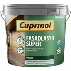 Lasyrfärger - Svart - Utomhusfärger Målarfärg Cuprinol Fasadlasyr Super Lasyrfärg Nordic Black 1L