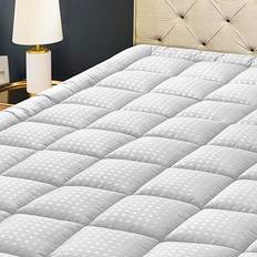 Black Mattress Covers Hyleory Fluffy Soft Queen Mattress Cover Gray, Black, White (203.2x152.4)