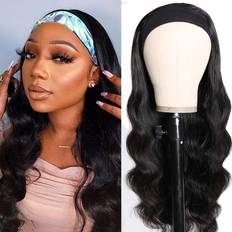 Wavy Wigs with Headband 16 inch