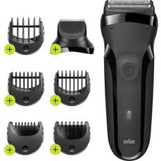 Braun Kombinerade Rakapparater & Trimmers Braun Series 3 BT300 Black