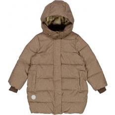 Wheat puffer Wheat Yrsa Puffer Jacket - Soil Melange (7458E-913-2449)