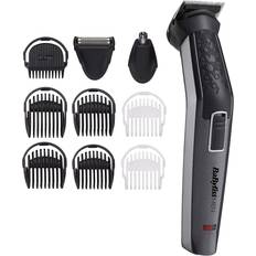 Babyliss Taglianaso Tagliaerba Babyliss MT727E Multikit Uomo 10 in 1 60 Minuti Testine Lavabili