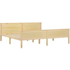 vidaXL Solid Pine 77cm 200x200cm