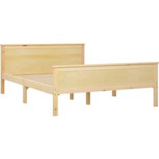 Senge & Madrasser vidaXL Solid Pine 77cm Sengeramme 160x200cm