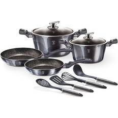 Berlinger Haus Carbon Pro Edition Cookware Set with lid 10 Parts