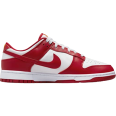 Men - Red Shoes Nike Dunk Low Retro M - Gym Red