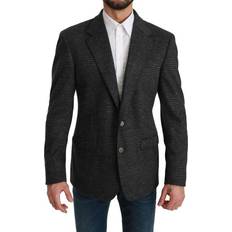 Dolce & Gabbana Men Blazers Dolce & Gabbana Men's Plaid Check Formal Blazer