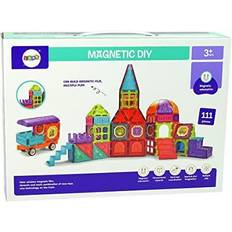 Magnetic building Magnetic Building Blocks 111 Pieces