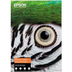 Kontorartikler Epson Fine Art Cotton Textured Bright A3+ 25 sheets