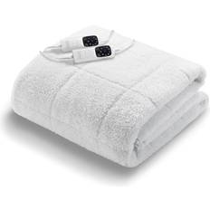 Hunker Down Scandi Sherpa Underblanket - Super King with Dual Controllers