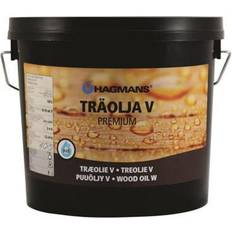 3 L - Trä - Utomhusfärger Målarfärg Hagmans V Premium Träolja Clear 3L