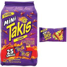 Lemon/Lime Snacks Takis Mini Fuego Rolled 30.9oz