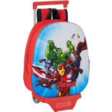 Duro Equipajes infantiles The Avengers Mochila Escolar SAFTA 3D+Carro Diseío 3D Termoconformado