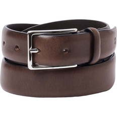 Enfärgade Skärp Saddler Flen Leather Belt - Dark Brown