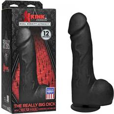 Doc johnson vac u lock black Doc Johnson Kink The Really Big Dick 12"