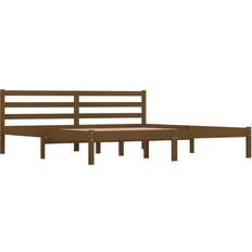 vidaXL Solid Pine 21cm Sängram 180x200cm