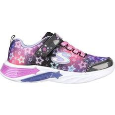 Skechers Girls Star Sparks Light Up Sporty - Black/Multi