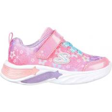 Skechers Girls Star Sparks Light Up Sporty - Pink Multi