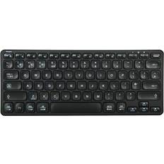 Compact Multi-Device Bluetooth Antimicrobial Keyboard (English)