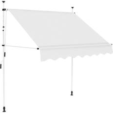 vidaXL Tenda Da Sole Retrattile Manuale 150 cm - Multicolore