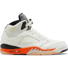 NIKE Air Jordan 5 Retro Shattered Backboard M - Sail/Orange Blaze/Metallic Silver/Black