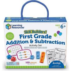 Toys Learning Resources Skill Builders! 1st Grade Addition & Subtraction, Multicolor