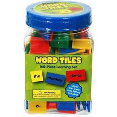 Giocattoli Eureka Word Tiles Learning Set, 160/Pack, 2 Pack/Bundle (EU-867450) Multicolor