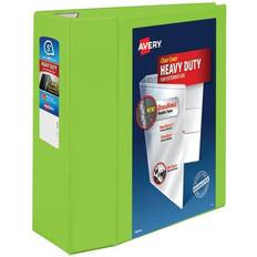 Avery Heavy-Duty View Binder with 5" One Touch EZD Rings, Chartreuse (79815) Green